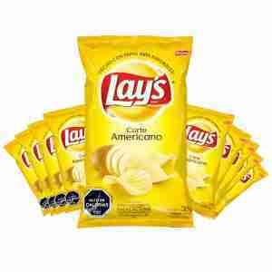 Papas Lays 38gr manga 10 uds