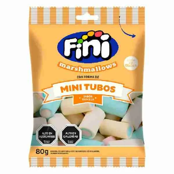 Marshmallows Fini mini tubos 80gr