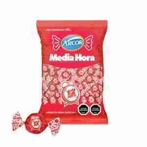 CARAMELO MEDIA HORA BOLSA 100 UNIDADES