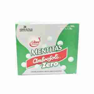 Mentitas Ambrosoli Zero 24 unidades 21gr