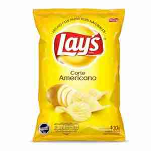 Papas Lays corte americano 350gr