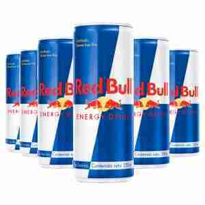 Energética RED BULL LOTE 6 UNIDADES 250 CC