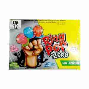 Caramelo Ring Pop Zero display 12 unidades