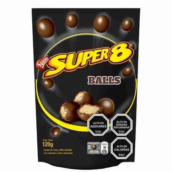 Chocolate Super 8 Balls doypack 105 gr