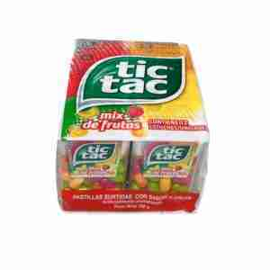 Caramelo Tic Tac diversión de frutas display 12 uds