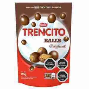 Pack 3 chocolate Trencito Balls doypack 115 gr