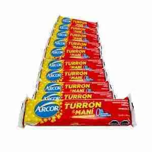Turrón Galleta Arcor malla 8 uds