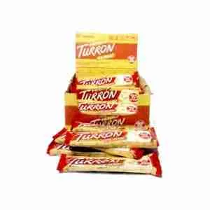Turrón maní Arcor 45gr display 28 uds