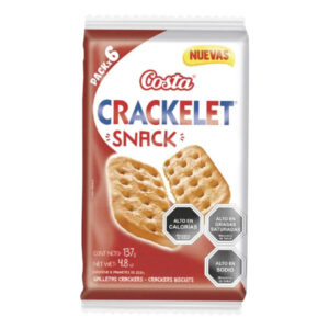 Galletas Crackelet snack 137gr