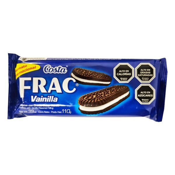 Galleta Frac vainilla formato promocional 110gr