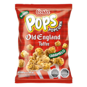 Pops popcorn Old England Toffee 220gr