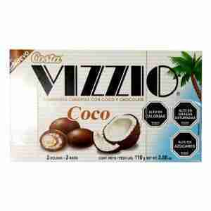 Bombón Vizzio coco estuche 110gr