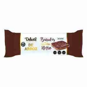 Galletas de arroz Deluxe Bla Bla chocolate negro 115gr