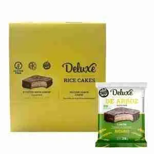 Alfajores de arroz Deluxe Bla Bla 28gr limón display 12 uds