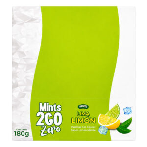 Caramelos Mints 2Go Zero lima limón 180gr