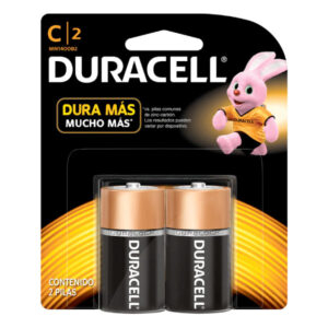 Pilas Duracell C 2 uds