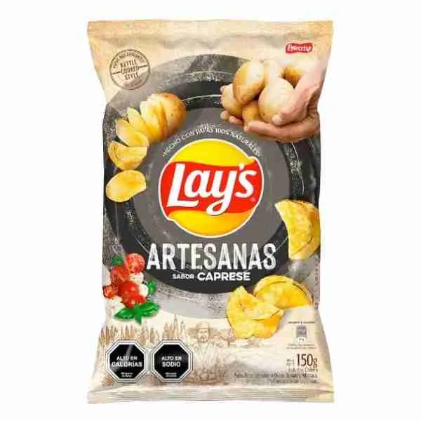 Papas fritas Lay’s Artesanas caprese 150gr
