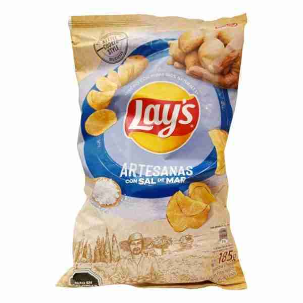 Papas Lay’s artesanas con sal de mar 150gr