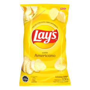 Papas Lays corte americano 330gr