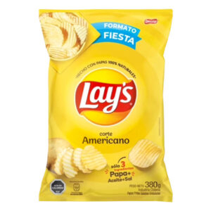 Papas fritas Lay’s corte americano 380gr