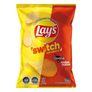 Papas fritas Lay’s switch Doritos queso 180gr