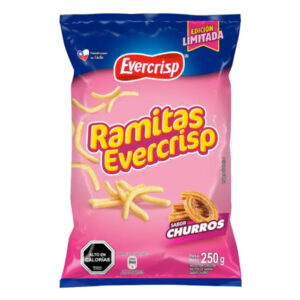 Ramitas Evercrisp sabor churros 250gr