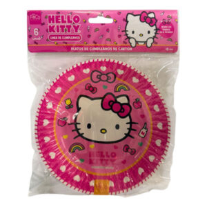 Plato Feco Festivity Hello Kitty 6 uds