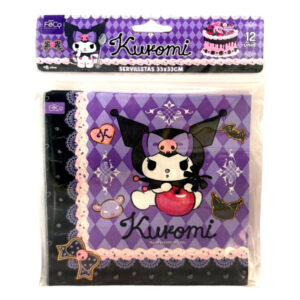 Servilletas de papel Feco Festivity Kuromi 12 uds