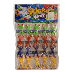 Pegalocos hombres Sticky Wall set 20 uds