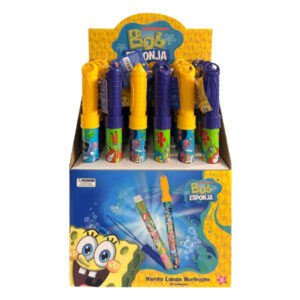 Varita burbujas Bob Esponja display 24 uds