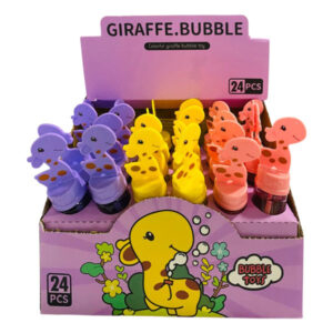 Varita burbujas Giraffe Bubble 24 uds