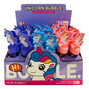 Varita burbujas Unicorn Bubble 24 uds