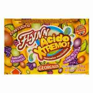 Masticables Flynn ácido xtremo display 50gr