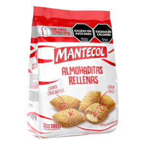 Almohaditas rellenas Mantecol 180gr