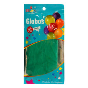 Globo piñata látex Belina verde 100cm