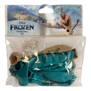 Globo látex Carnaval Frozen 9 uds