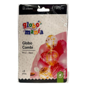 Globo combi Feco Festivity N° 12 set 12 uds 30cm