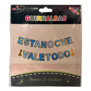 Guirnalda Belina “Esta noche vale todo” despedida de soltera
