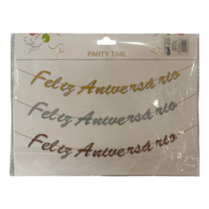 Guirnalda Glam “Feliz Aniversario”