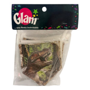 Guirnalda Glam “Feliz Cumpleaños” dinosaurio