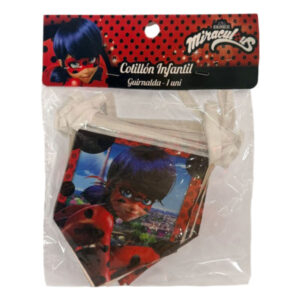 Guirnalda Glam “Feliz Cumpleaños” Miraculous