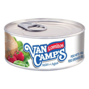 Atún Van Camps lomitos en agua 142gr