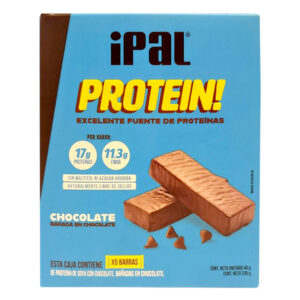 Barra proteína Ipal Protein! chocolate display 5 uds (copia)
