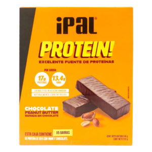 Barra proteína Ipal Protein! chocolate peanut butter display 5 uds
