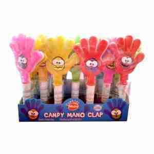 Caramelos Candy Mano Clap display 20 uds