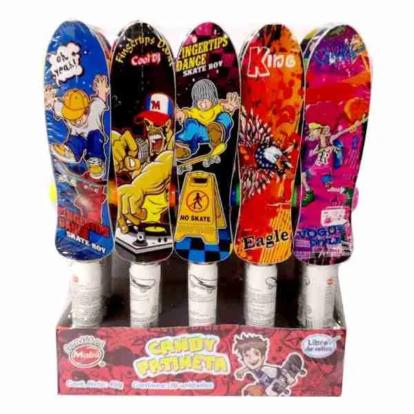 Caramelos Candy Patineta display 20 uds
