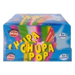 Caramelos Chupa Pop display 24 uds
