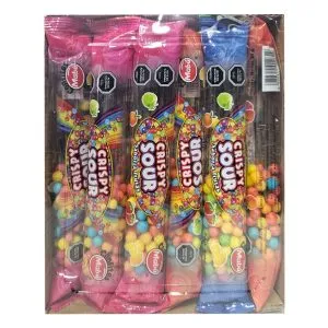 Caramelos Crispy Sour Mabú display 24 uds