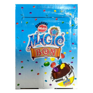 Huevos de chocolate relleno confites Magic Bon display 24 uds