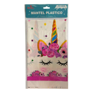 Mantel plástico Belina unicornio 108x180cm